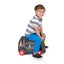 Trunki Ride on Kids Suitcase Luggage Toy Box - Pedro Pirate Carousel 3