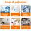 Mini 800D Electric Centrifuge Lab PRP Centrifugal machine 4000rpm Lower-speed Carousel 8