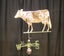 Copper Weathervane-Dairy Cow " HALF PRICE " Carousel 1