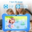 Veidoo 7” Android Tablet with protective case - Blue Carousel 4
