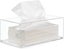 Facial Tissue Dispenser Box Cover Holder Clear Acrylic Rectangle Napkin Organize Carousel 1