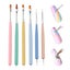 Nail Art Brush Set - Professional 6-piece Nail Tip Art Design Tool Carousel 1