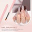 Nail Art Brush Set - Professional 6-piece Nail Tip Art Design Tool Carousel 2