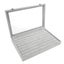 Jewelry Box With Clear Lid - Ring Holder Jewelry Storage System Carousel 1