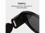 Fashion Black Gold Classic Sunglasses Vintage Travel Sun Glasses Polarized Carousel 6