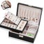 2 tier Large Jewelry Box Organizer For Women And Girls Storage For Necklaces Carousel 1