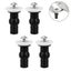 4 Pack Toilet Seat Hinges Screws Toilet Seat Fixings Fix Expanding Rubber Top Nu Carousel 2
