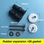 4 Pack Toilet Seat Hinges Screws Toilet Seat Fixings Fix Expanding Rubber Top Nu Carousel 5