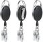 Retractable Key Holder Length With Reinforced Spring And Heavy Duty Cord, For Id Carousel 1