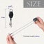 Retractable Key Holder Length With Reinforced Spring And Heavy Duty Cord, For Id Carousel 3