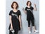 Cotton All Match Suit Short Sleeved Top Thin Cropped Pants Two Piece Female For Carousel 1