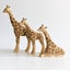NOM Handcrafted Giraffe Sitting Carousel 9