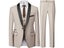 Suit Coat Pants Vest 3 Pcs Set / Fashion Men's Casual Boutique Business Wedding Carousel 5