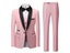 Suit Coat Pants Vest 3 Pcs Set / Fashion Men's Casual Boutique Business Wedding Carousel 6