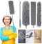 Telescopic Dust Duster, Foldable With And Soft Silicone Cap, Washable Car Duster Carousel 1