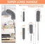 Telescopic Dust Duster, Foldable With And Soft Silicone Cap, Washable Car Duster Carousel 4