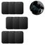 9 Pack Metal Plate for Phone Magnet - Includes 3m Adhesive Replacement for Magne Carousel 2