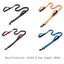 Dog Leash With Comfortable Padded Handle, Double-sided Reflective Dog Leash With Carousel 5