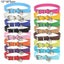 Pet Collars - Set Of 12 Adjustable Soft Colorful Cute Basic Collars For Dogs And Carousel 2