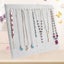 17 Hook Necklace Display Stand Velvet Necklace Stand Jewelry Display Stand Carousel 3