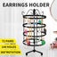 Rotating Earring Necklace 2 in 1 holder--Black Carousel 1
