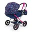 Bayer Cosy Dolls Pram - Navy Mermaid Carousel 3