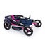 Bayer Cosy Dolls Pram - Navy Mermaid Carousel 6