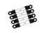 8Set Replacement Zipper Pull Puller End Fit Rope Tag Clothing Zip Fixer Broken Carousel 1