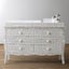 Bone Inlay Provincial 6 Drawer Dresser in Grey Carousel 2