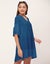 Moomaya Shift Dresses For Women, Tiered Bell Sleeves, V-Neck Short Solid Color Carousel 3