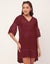 Moomaya Shift Dresses For Women, Tiered Bell Sleeves, V-Neck Short Solid Color Carousel 2