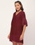 Moomaya Shift Dresses For Women, Tiered Bell Sleeves, V-Neck Short Solid Color Carousel 8