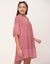 Moomaya Shift Dresses For Women, Tiered Bell Sleeves, V-Neck Short Solid Color Carousel 2