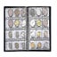1 Piece Black 10 Pages 120 Pockets Coin Collection Album - Commemorative Coins S Carousel 4