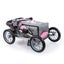 Bayer City Star Pram - Grey & Pink Carousel 3