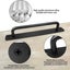 Sliding Barn Door Handle, 2 Pack Sliding Door Handles, Black Door Handles For Ki Carousel 2