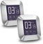 Digital Kitchen Timer - Touch Screen Countdown Timer Pack of 2 for Cooking and T Carousel 1