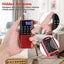 Portable Mini Speaker with FM Radio and MP3 Player - Red Carousel 4
