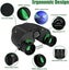 Binoculars, Powerful Adult Binoculars - 10x25 HD Binoculars with Bak4 Prism and Carousel 4