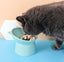 Non-slip Food And Water Bowl For Small Dog Flat Face Cat (blue + Blue) - Elevate Carousel 4