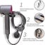Stainless Steel Hair Dryer Holder - Waterproof Adhesive Wall Mount Rack Carousel 5