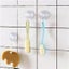 Wreath Hanger, Clear Reusable Heavy Duty Wreath Hanger Suction Cup With Wipes St Carousel 3
