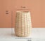 Handwoven Rattan Flower Vase, Small Wicker Tabletop Vase For Living Room Decorat Carousel 2