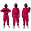 1pcs Squid Game Mask Halloween Costume Cosplay Face Cover Carousel 3
