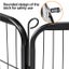 2 Metal Panels Pet Playpen Carousel 7