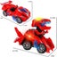 Vibe Geeks 2 in 1 Automatic Transforming Dinosaur Toy Car with Led Light and ... Carousel 5