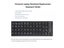 RU Keyboard Stickers Cover Letter Russian English Spanish Non Transparent Carousel 4