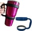 3 Pack 30oz Tumbler Handles, Mug Handle Or Cup Holder Replacement- Black, Pink,b Carousel 3
