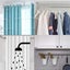 Ceiling Curtain Rod Support Brackets - 6-Piece Set for Indoor Curtain Rod Instal Carousel 3