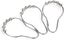 12x Duschringe Set Stainless Steel Shower Curtain Rings - 12 Single Hooks, 69x39 Carousel 3
